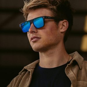 hybrid cubic carbon fiber & acetate sunglasses